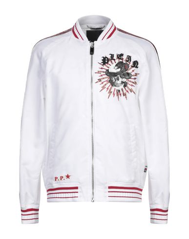 Philipp Plein Bomber In White | ModeSens