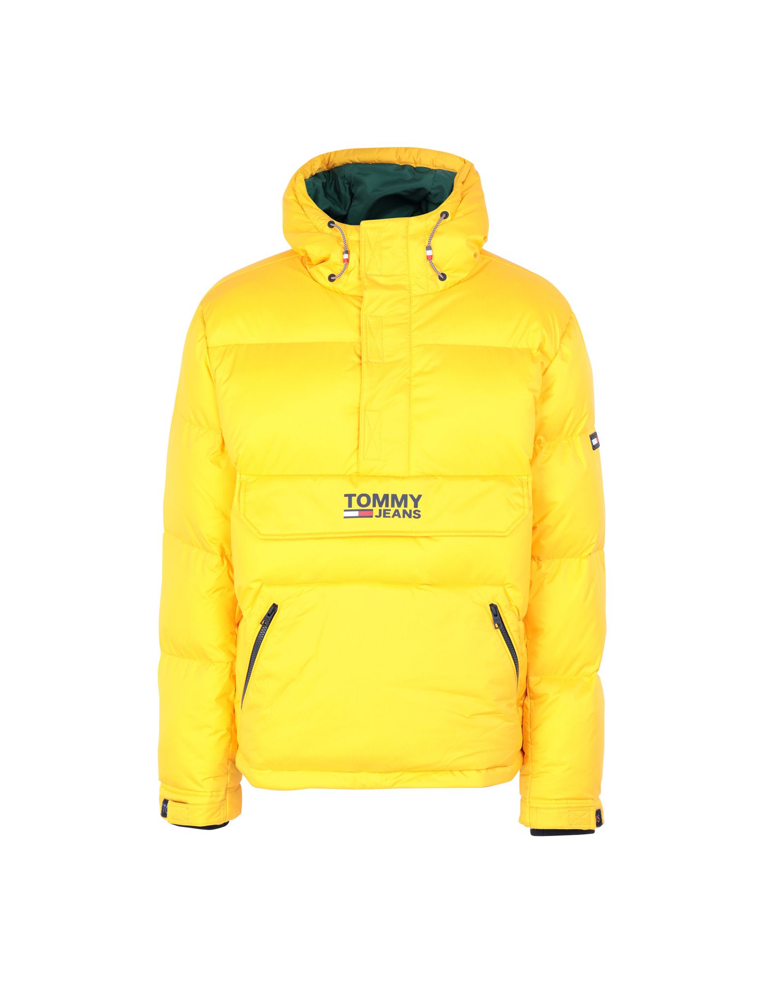 tommy jeans yellow coat