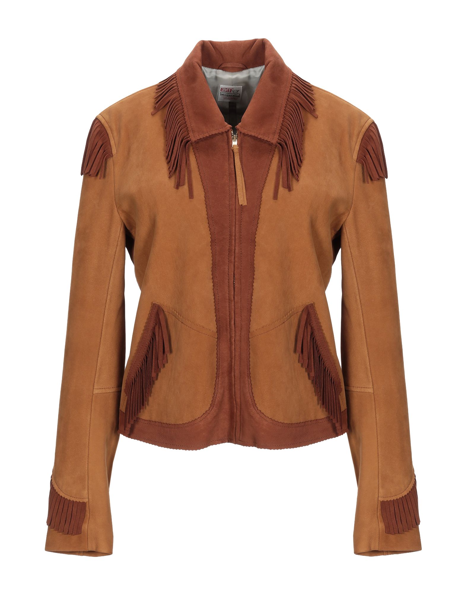 Levi S Vintage Clothing Leather Jacket Coats Jackets Yoox Com
