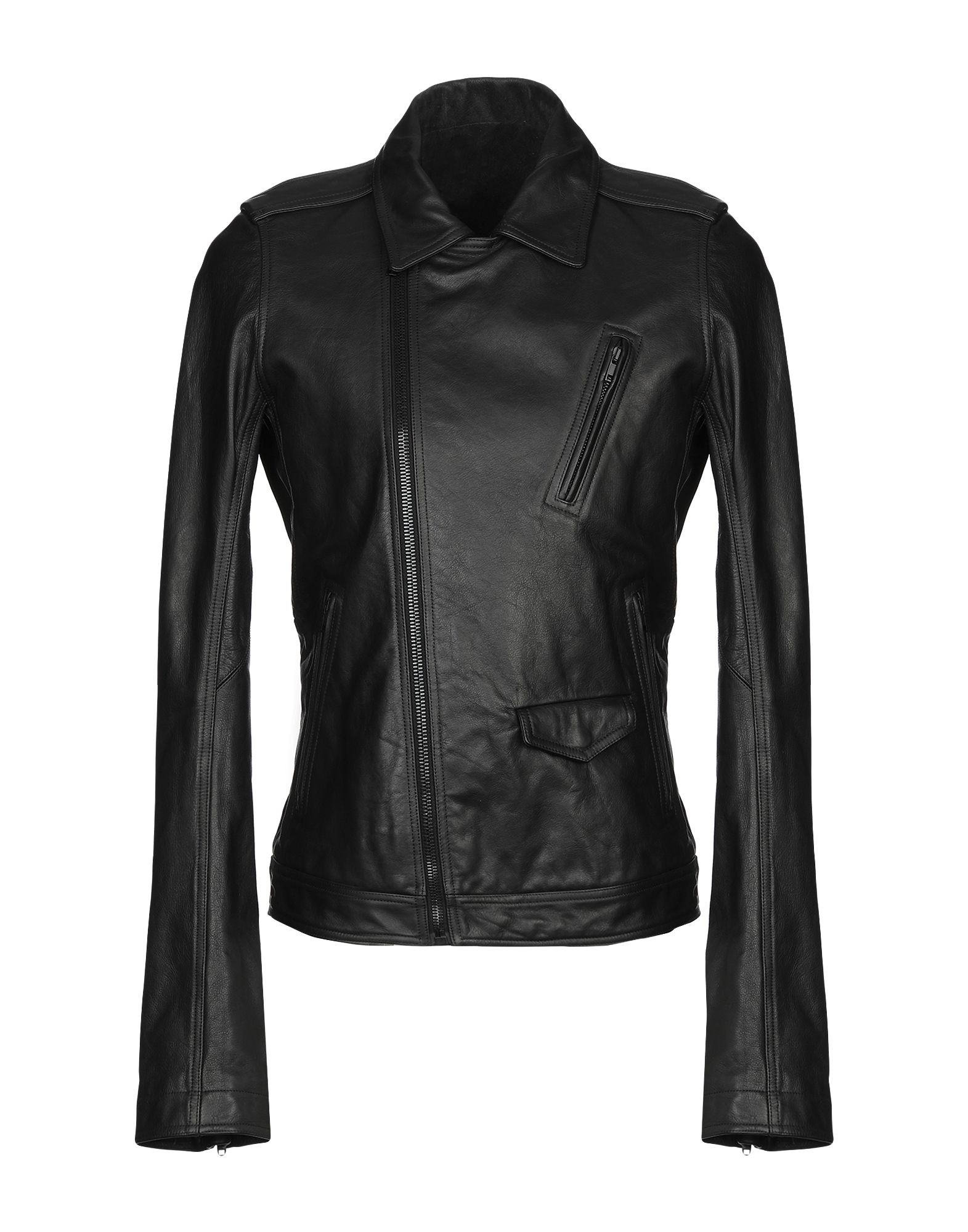Rick Owens Leather Jackets For Men Coats