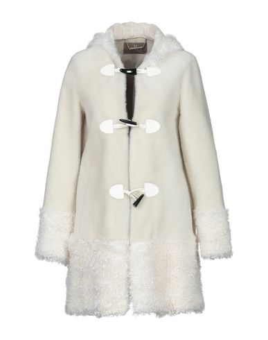 Space Style Concept Coat In Ivory