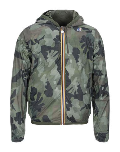 K-way Jackets In Military Green