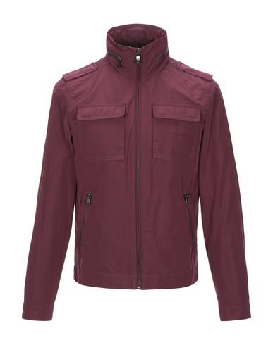 guess men's leather coat