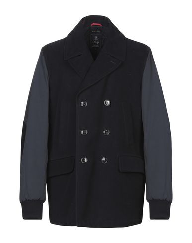 Fay Coat In Dark Blue | ModeSens