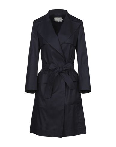 L'autre Chose Full-length Jacket In Dark Blue | ModeSens