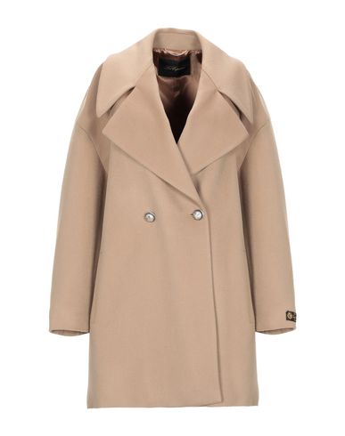 Les Copains Coat In Camel | ModeSens