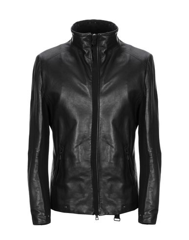 Tom Rebl Leather Jacket In Black | ModeSens