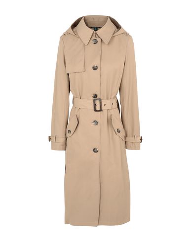 ralph lauren hooded trench coat