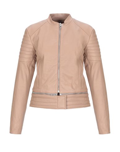 Drome Leather Jacket In Pale Pink | ModeSens