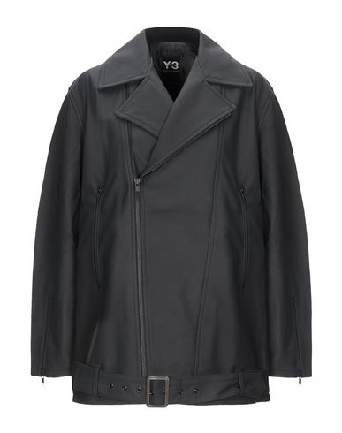 y3 leather jacket
