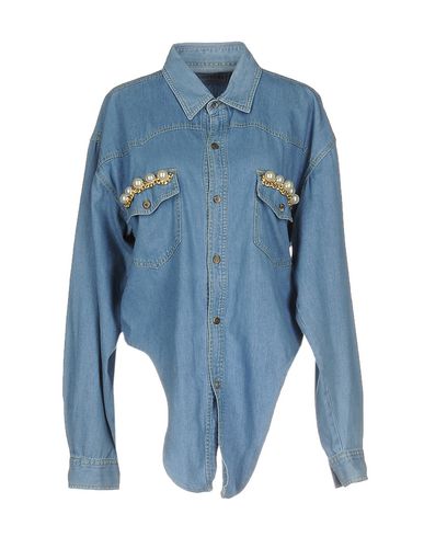 Forte Couture Denim Shirt - Women Forte Couture Denim Shirts online on YOOX United States - 4254983