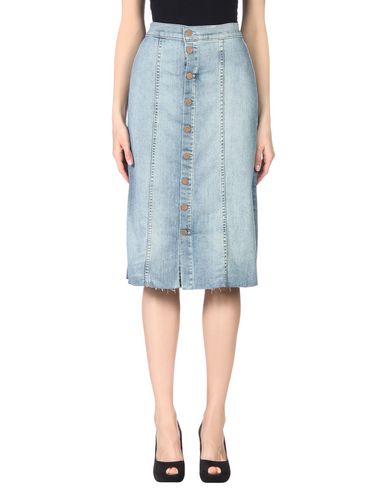 MOTHER Denim Skirt in Blue | ModeSens
