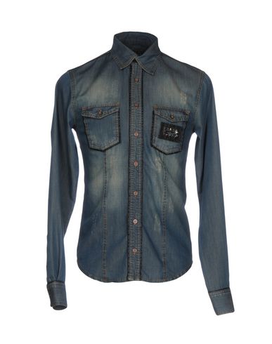 ZOOM PHILIPP PLEIN - Chemise en jean