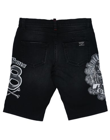 philipp plein denim shorts