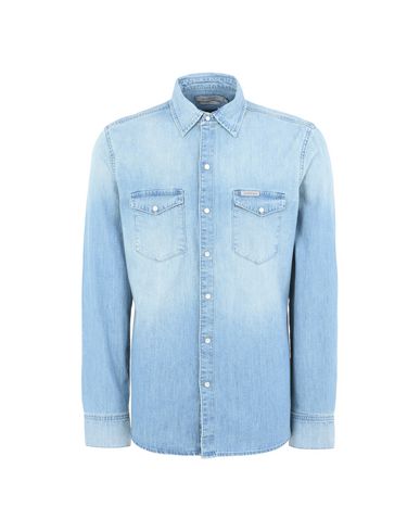 calvin klein jeans denim shirt