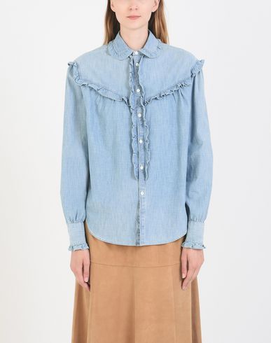 ralph lauren denim shirt womens