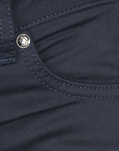 Shop Liu •jo Woman Pants Midnight Blue Size 27w-36l Cotton, Polyester, Elastane