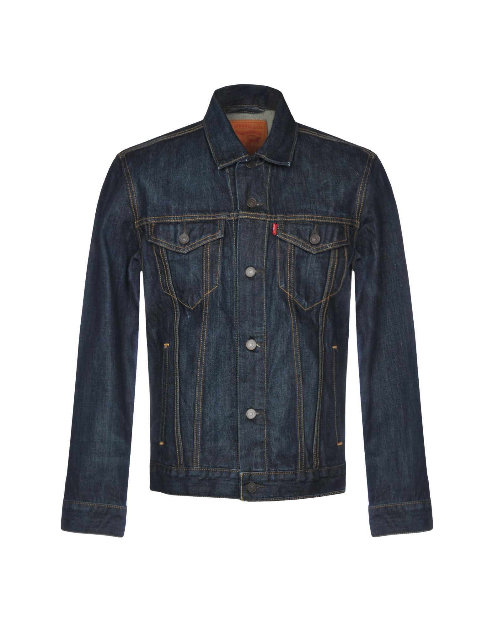 levi's red denim jacket