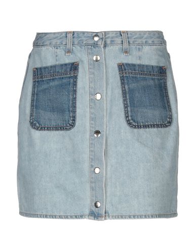 mid length denim skirts mens