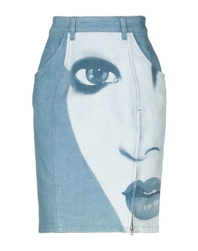 ZOOM JEREMY SCOTT - Denim skirt