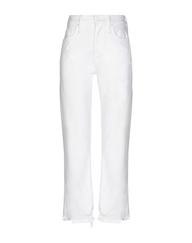 Mother Denim Pants In White