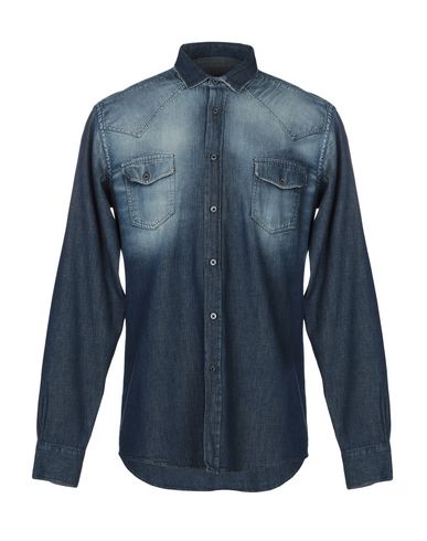 ZOOM DANIELE ALESSANDRINI - Denim shirt
