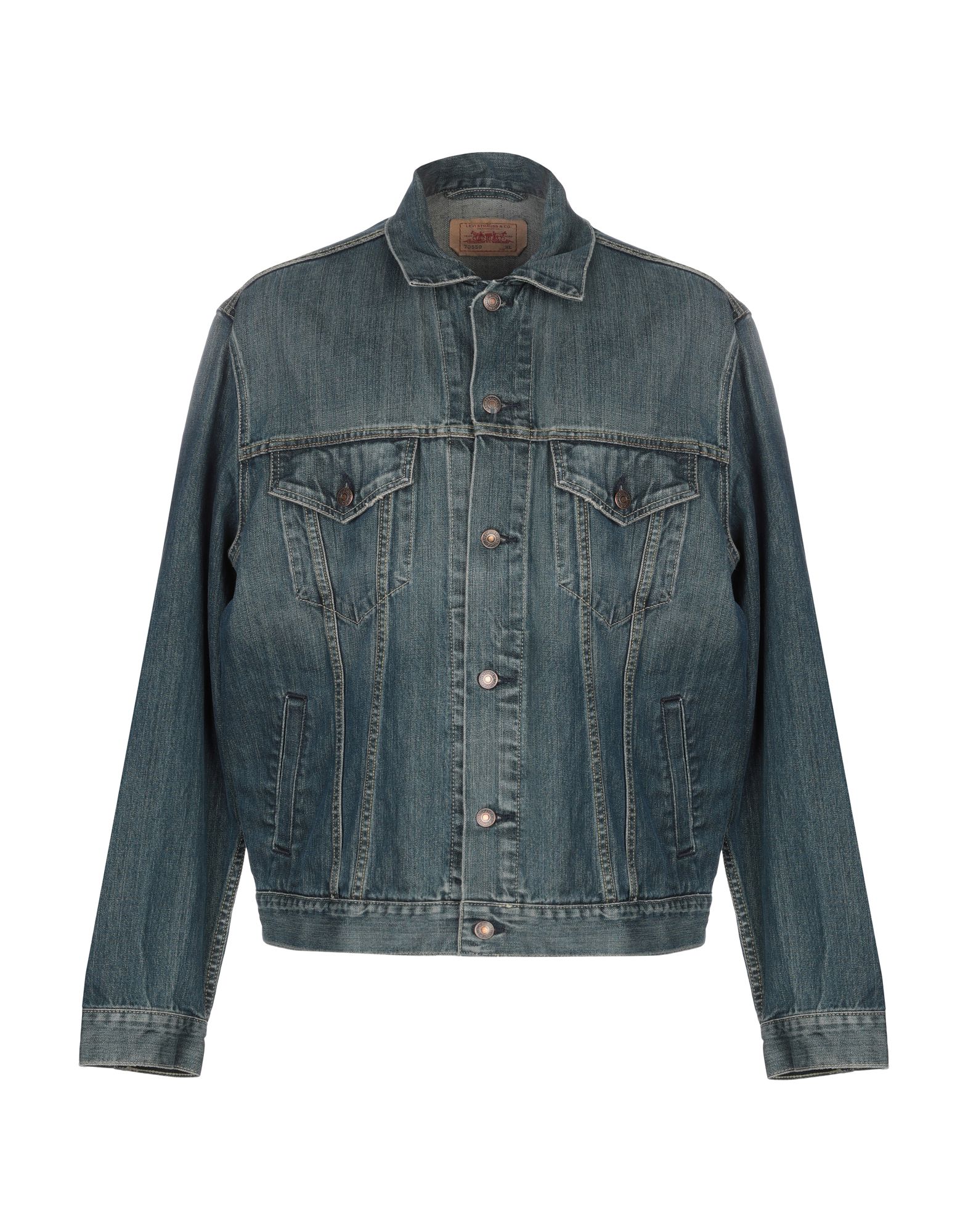 levi's red denim jacket