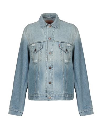 levi's red denim jacket mens