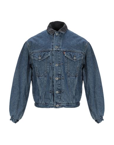 levi's red denim jacket mens