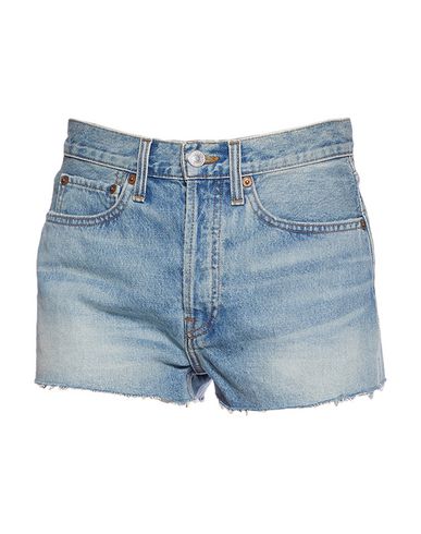 Re/done Denim Shorts In Blue | ModeSens