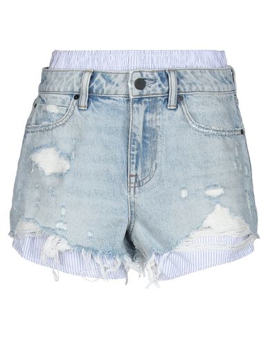 Click to view more detailed imagery on our partner's website Alexander Wang Denim Shorts In Blue