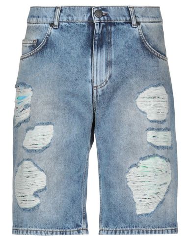 Versace Jeans Denim Shorts In Blue | ModeSens