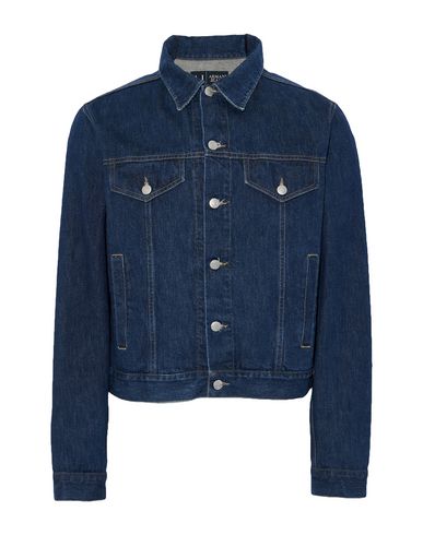 Armani Jeans Denim Jacket In Blue | ModeSens