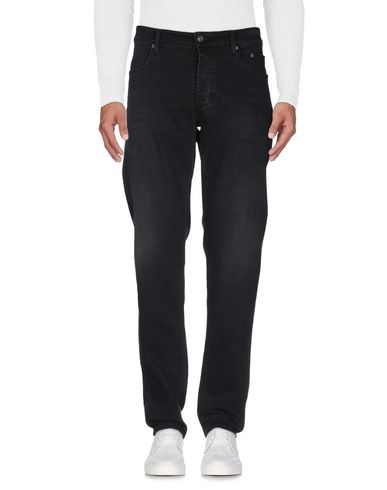 Shop Siviglia Man Jeans Black Size 29 Cotton, Elastane