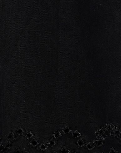FRAME FRAME WOMAN JEANS BLACK SIZE 26 COTTON, POLYESTER, ELASTANE