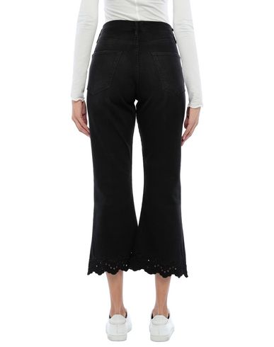 FRAME FRAME WOMAN JEANS BLACK SIZE 26 COTTON, POLYESTER, ELASTANE