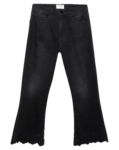 Frame Denim Pants In Black