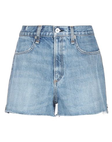 Click to view more detailed imagery on our partner's website Rag & Bone Maya Distressed Denim Shorts In Mid Denim