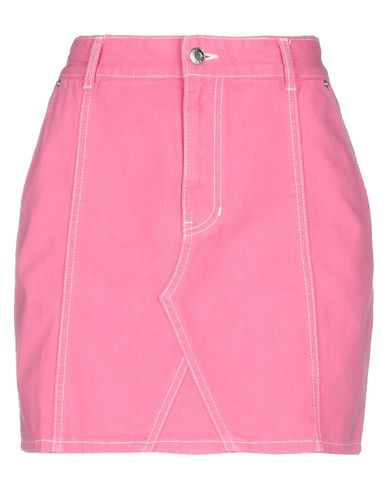 Sjyp Denim Skirt In Pink | ModeSens