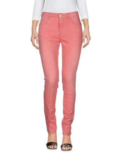 Shop Manila Grace Woman Jeans Pink Size 28 Cotton, Elastane