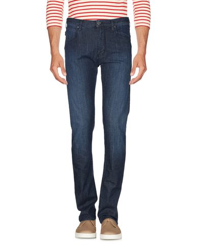 Shop Emporio Armani Man Jeans Blue Size 30w-34l Cotton, Elastomultiester, Elastane