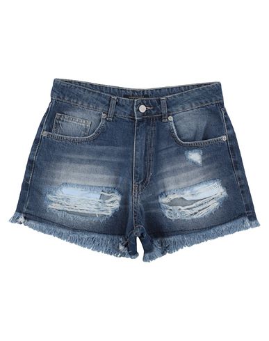 Happiness Denim Shorts In Blue