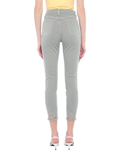 Shop J Brand Woman Jeans Sage Green Size 26 Cotton, Polyester, Elastane