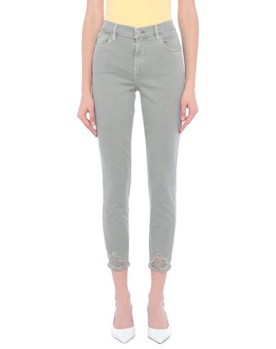 Shop J Brand Woman Jeans Sage Green Size 32 Cotton, Polyester, Elastane