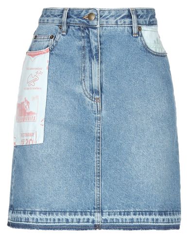 Mcq By Alexander Mcqueen Denim Skirt In Blue | ModeSens