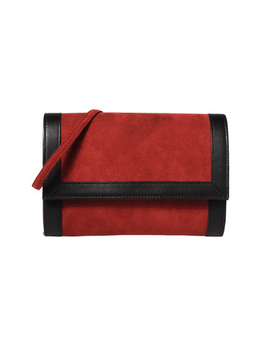 ZOOM A DI ALCANTARA® - Across-body bag