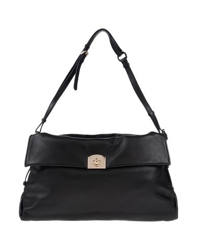 Sergio Rossi Shoulder Bag, Black | ModeSens