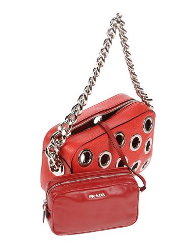 prada bag red