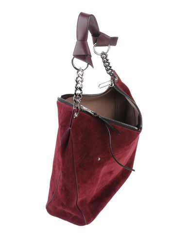 jimmy choo maroon bag