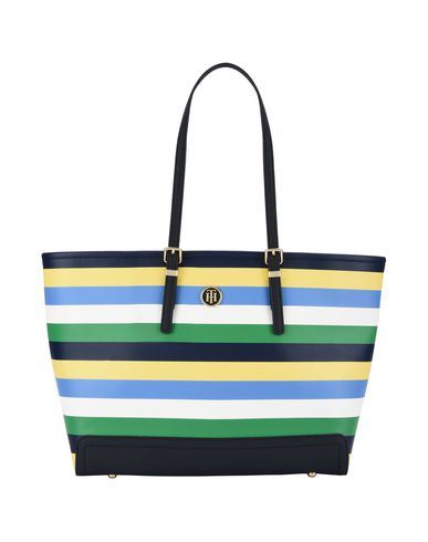 Tommy Hilfiger Honey Ew Tote Seasonal Stripe Handbag Women Tommy Hilfiger Handbag